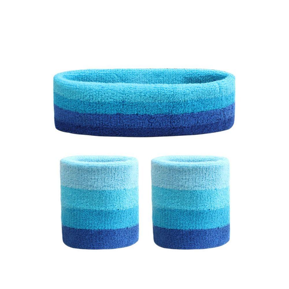 

For Gym Running Wrist Band Head Sweat Bands Sweatband Mens Sports Headband Wristband Sweat Headband no.8