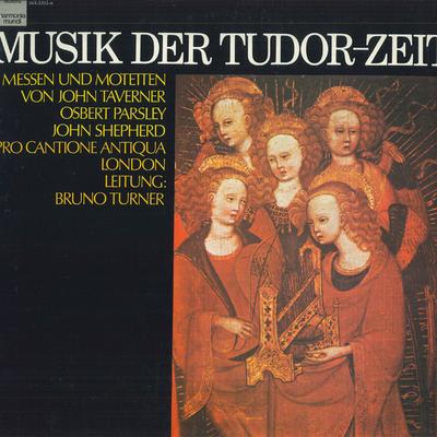 LP Record BRUNO TURNER, PRO CANTIONE ANTIQUA - Sacred Music During the Tudor Perio ULS3203 HARMONIA MUNDI - Japan Obi Classical Used
