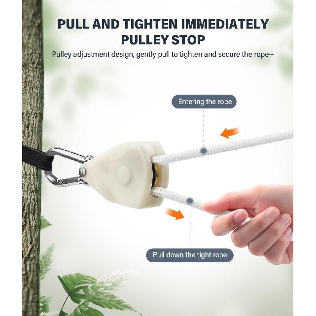 Retractable Travel Clotheslines,Pulley Adjusts Length,Sun-Proof Cruise Clothing Line Outdoor for Camping,Portable Laundry Line Cloth Drying Rope