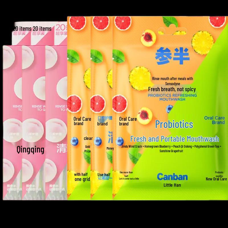CANSAN Probiotic Fresh Portable Mouthwash