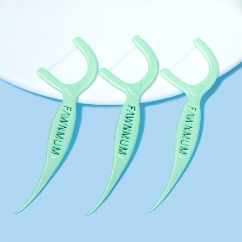 Xiao Lu Mama Ultra-fine Dental Floss Sticks - Refreshing Family Pack