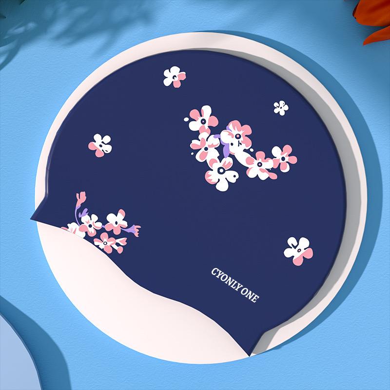 Stylish Silicone Swim Cap For Women – Comfortable, Durable, And Hair-Protecting Design