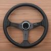14inch 350mm JDM Racing Leather Steering Wheel Universal Deep Corn Sports Drift Steering Wheel
