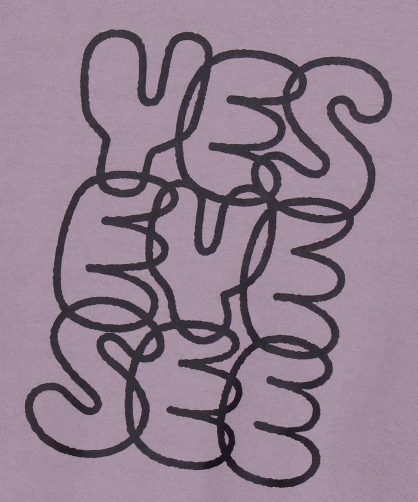 YESEYESEE C-Logo Sweatshirt Lavender