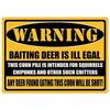 Metal Sign No Stupid People Tin Wall Decor Retro Home Bar Garage Man Cave