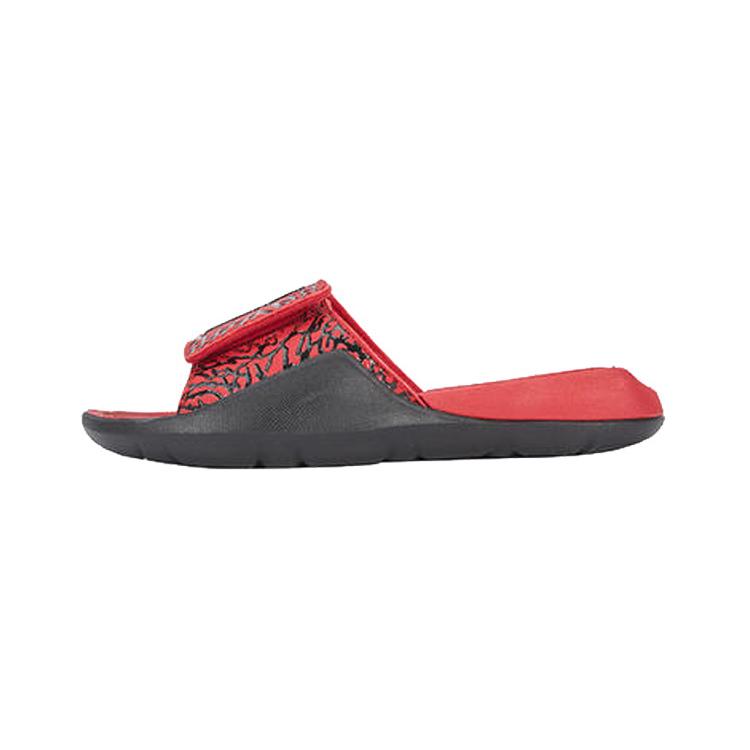 

Jordan Kids Slippers Red Black Children Aged 3 7 Years Old BQ6292-600 29.5