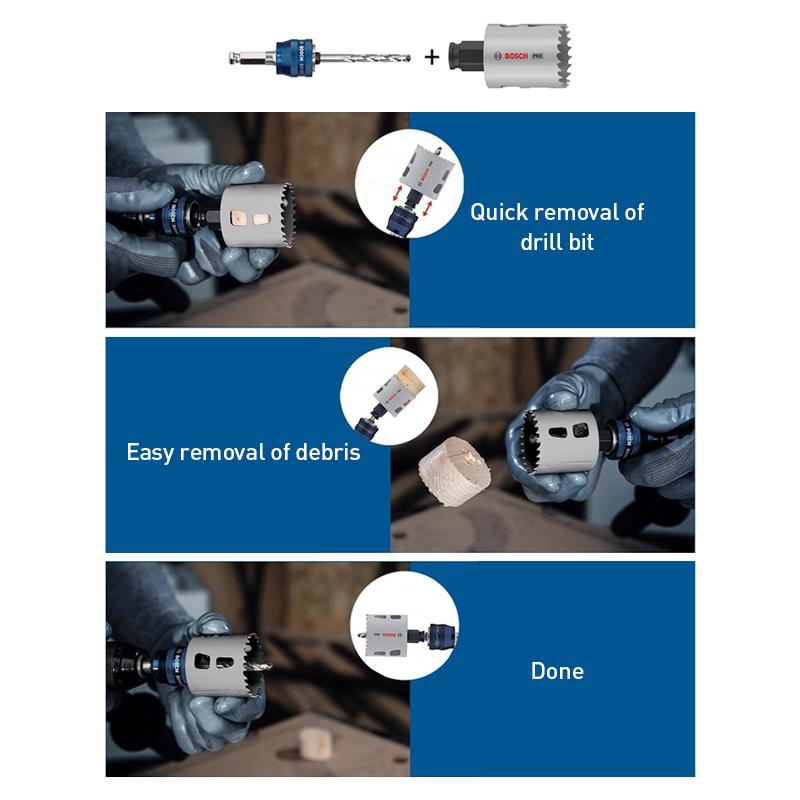 Bosch Set pânză gaură Multifuncțional Kit Pânză Găurit Cobalt 51mm Kit Pânză Găurit Multifuncțional