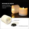 12 Pack Remote Candle LED Lamp LED Flameless Candles Lights Flickering Timer Tea Lights Easter Home Decor Charging or Battery