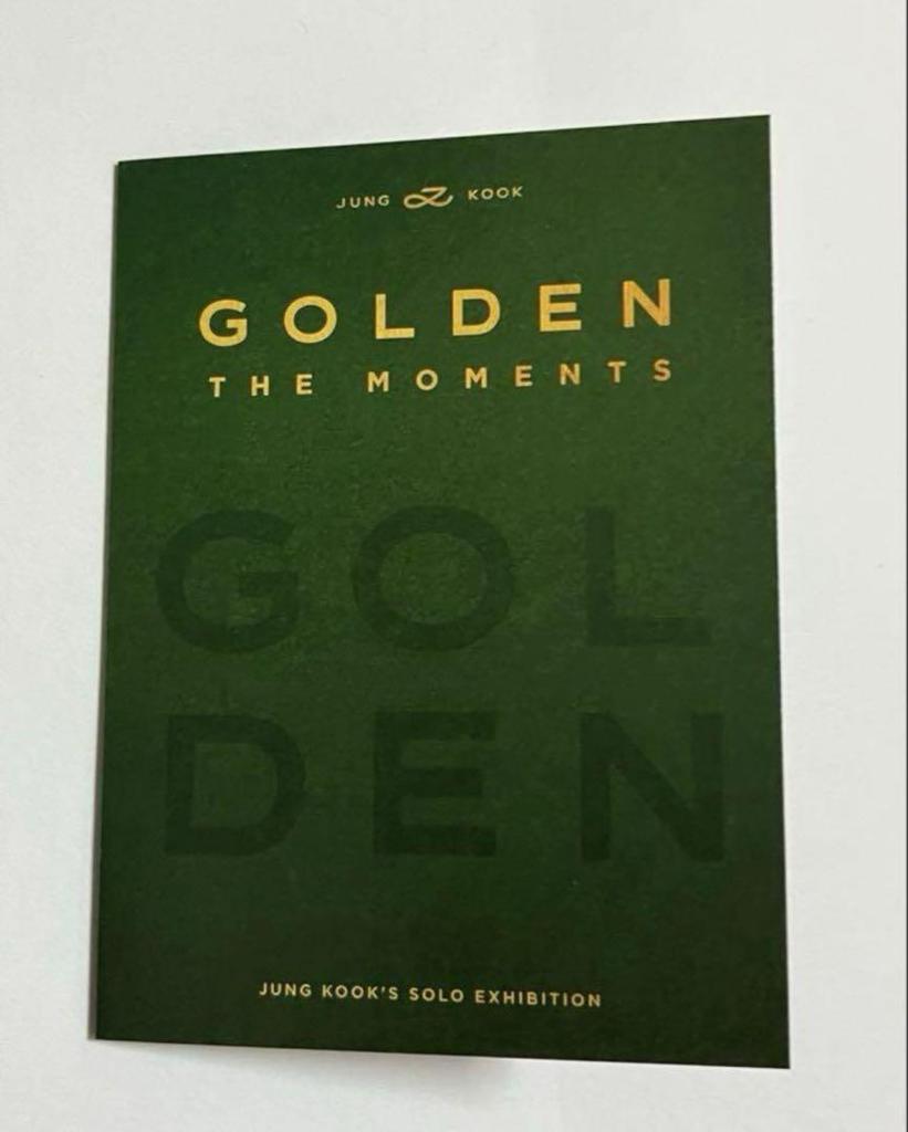 [USED] BTS JUNGKOOK GOLDEN Photo Ticket Trading Card, Seoul, Korea