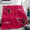 Arizona Cardinals Print Flannel Blanket, High quality Comfortable for All Seasons, Home Decor, Warmth and Comfort, Perfect for Christmas Gifts