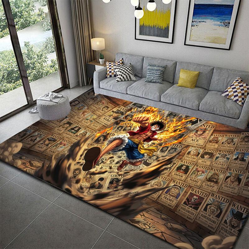 

One Piece Unique Design Rug Soft Non-Slip Durable Carpet for Home Decor 60x90cm