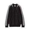 Adidas Originals Knitted Premium Striped Comfortable Polo Neck Pullover Long Sleeve Sweater Unisex Sweater JX3835