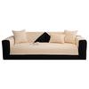New Cotton And Linen Sofa Cushion Universal In All Seasons Thickened Non-Slip Seat Cushion Solid Color High-End Sofa Cover Cover Cloth