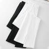 Front split-ended micro-pull pants casual suit pants women's spring summer 1116 high-waisted thin small nine-point flared pants