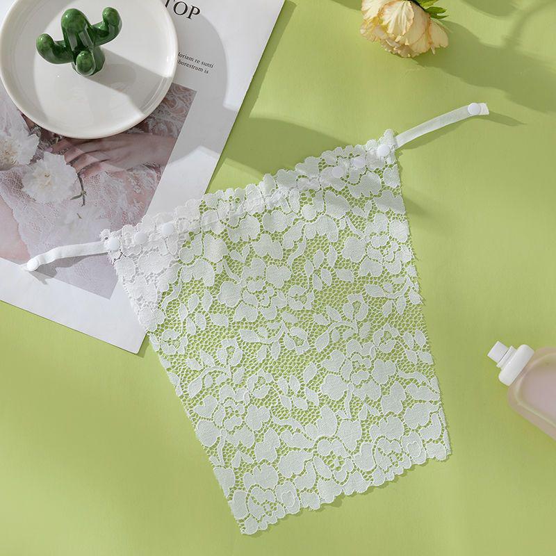 

Весенне-летний бесшовный кружевной бюстгальтер без бретелек для женщин - Короткий, сексуальный, невидимый чехол для груди One Size