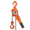Manual Lever Chain Hoist, 3/4 Ton 1650 Lbs Capacity 10 FT Come Along, G80 Galvanized Carbon Steel with Weston Double-Pawl Brake, Auto Chain Leading &