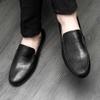 High End Brand Men's Leather Casual Shoes Versatile for Outdoor Commuting Lightweight Flat Shoes Summer New Men's Loafers