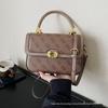 Geantă de mână versatilă retro mică imprimată, tip crossbody, pentru femei