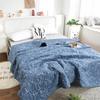 Lit d'été matelassé simple et double, léger, noyau de couette imprimé, climatisation, couette double, queen size, couette fine à carreaux