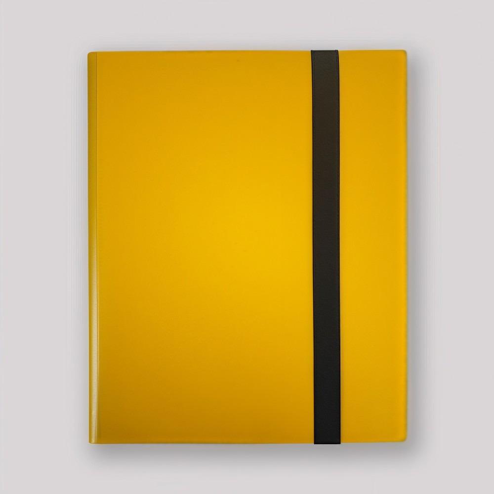 

Альбом для коллекционирования карточек на 9 карманов, 20 страниц, для спортивных карточек, для MTG, TCG, бейсбольных карточек 4 Grids-20 Pages жёлтый