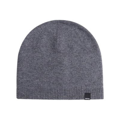 LOWTEAL WOLLE 100% GEMÜTLICHE MÜTZE, GRAU