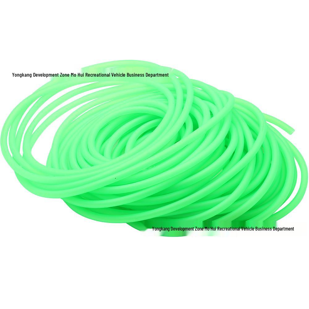 20m Green Gasoline Hose: 5mm ID/8mm OD for Off-road Motorcycles, ATVs, Beach Buggies & GY6 Scooters