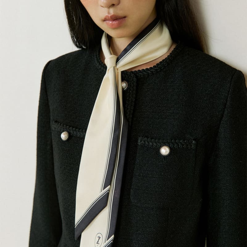 Lucirzu Lucir zu Silk Twillies Scarf (ivory)