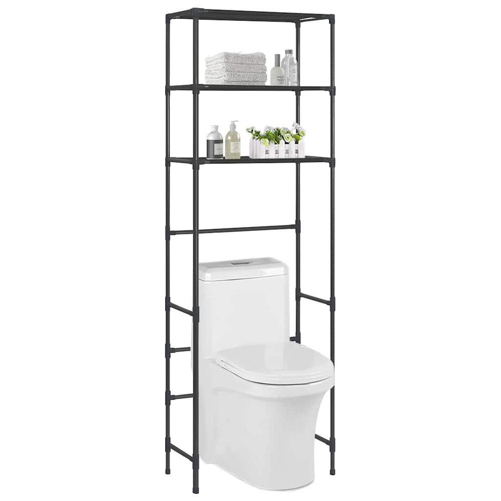 Support de rangement de toilette à 3 niveaux  53x28x169 cm