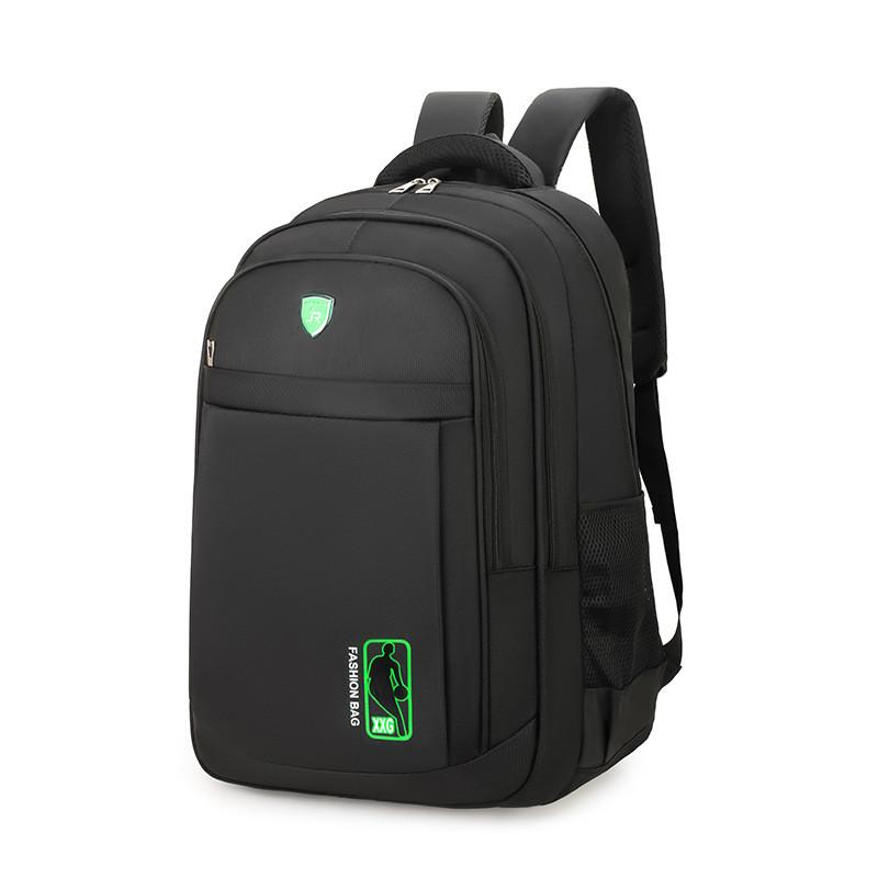 Oxford Fabric Casual Travel Backpack With Letter Printed For Students And Commuters