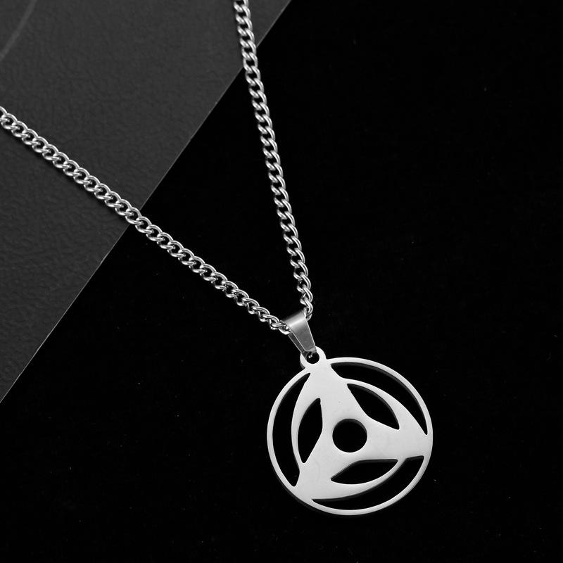 Nime Peripherals, Kakashi Sharingan Kaleidoscope Necklace 60CM