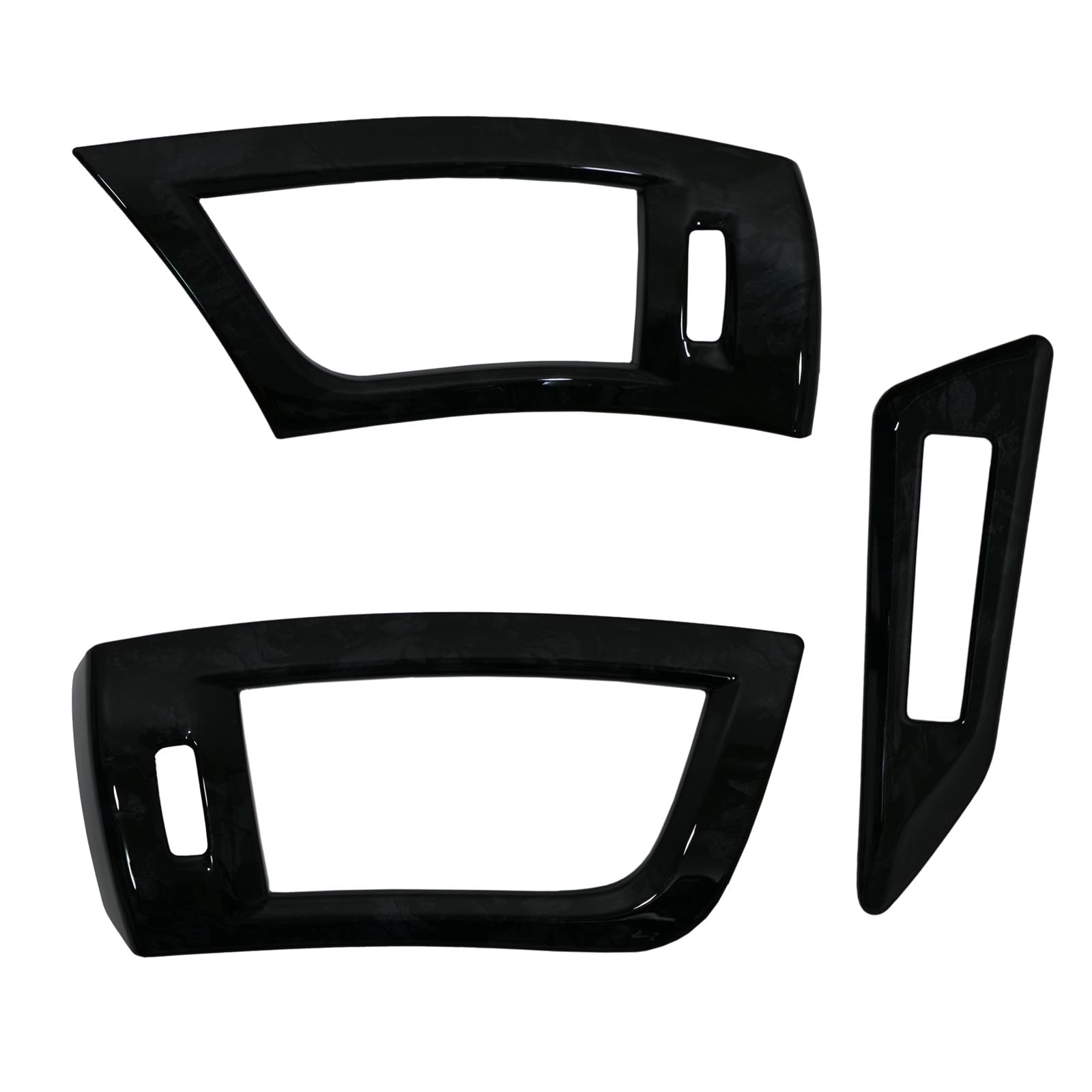 

MA Line 30 Series Air Conditioner Vent Accessory Memory Seat Garnish Parts Interior Cover Panel Black Wood Alphard/Vellfire (Front, Grain) [Used]