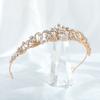 Elegant Rhinestones Bridal Crowns For Weddings Lightweight Metal Queen Crowns Headbands For Bride And Special Occasion