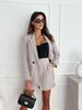 Hot Selling Casual Linen Suit Shorts Set
