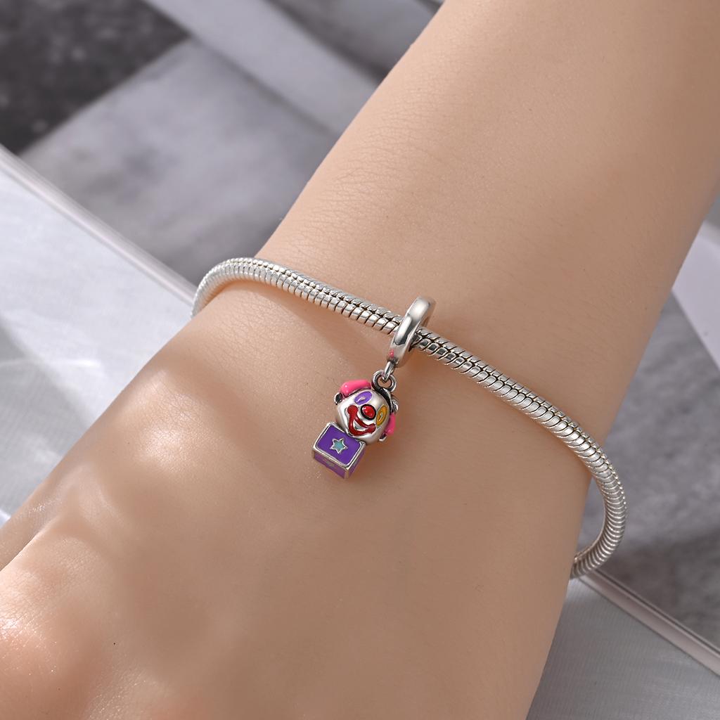 Charm Bead Charms Authentic copper Clown Bead Charms Compatible With Bracelets Women Jewellery Diy Fine Gift High Quality