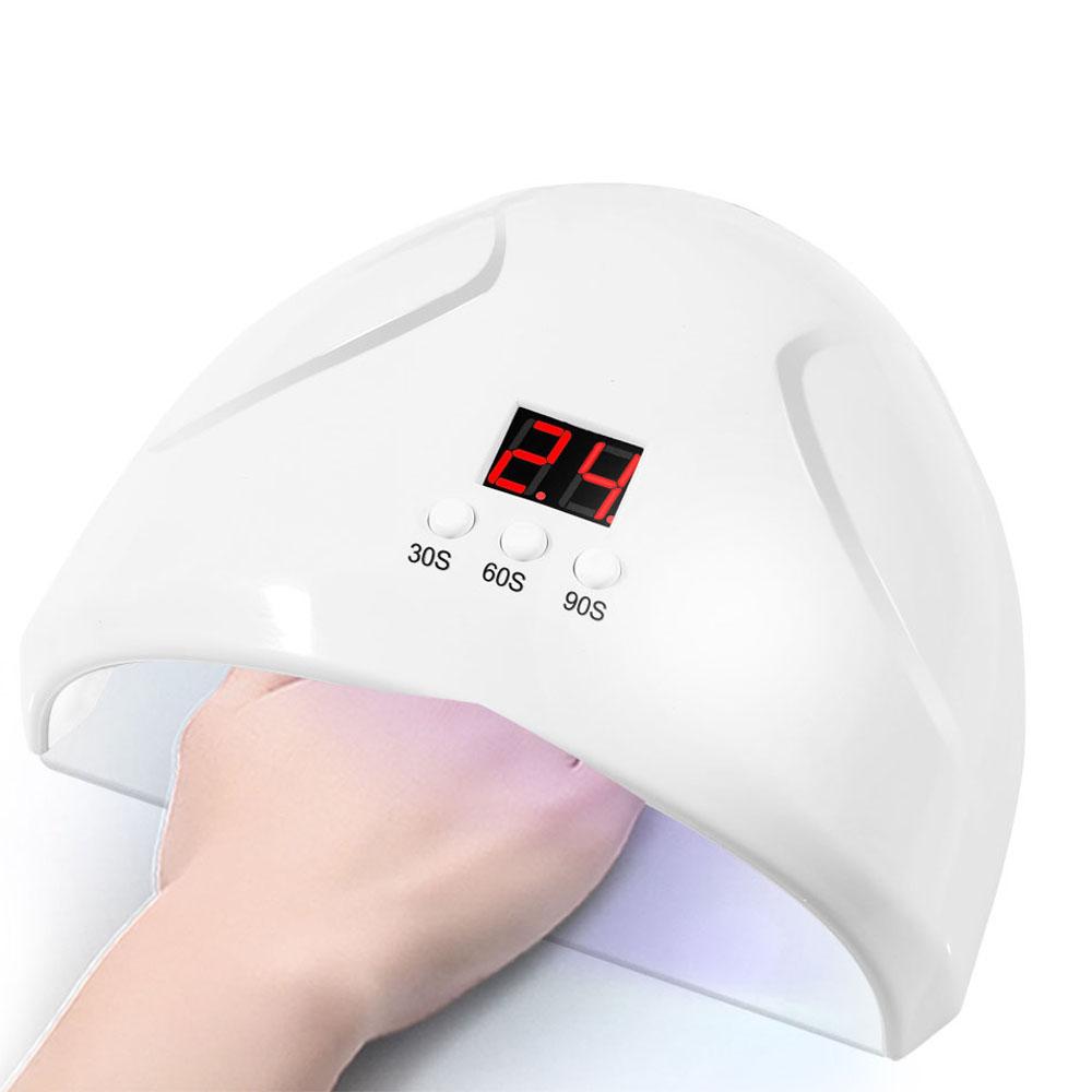 

LINMANDA Электрическая USB дрель для ногтей Портативный набор для полировки и опиливания с УФ/светодиодной лампой для ногтей 36 Вт Лампа-сушка для гелевого маникюра Набор для начинающих белый