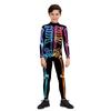 New Halloween Creative Skeleton Digital Printing Children's Performance One-piece Costume