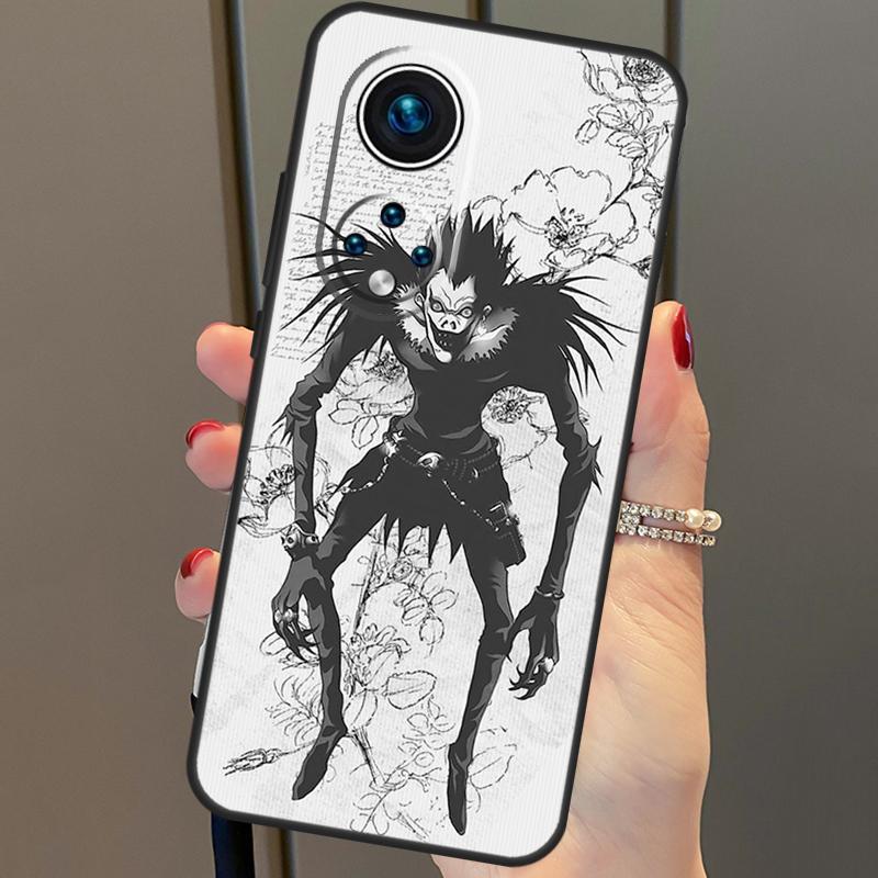 Japan Anime Death Note For Huawei P20 P30 P40 Lite Pro P Smart 2019 Nova 9 5T Phone Case For Honor 50 8X 9X 10i