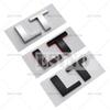 Car Styling LT 3D ABS Badge Body Adhesive Emblem Sticker Decal  for Chevrolet Silverado Suburban Tahoe Offroad 4X4