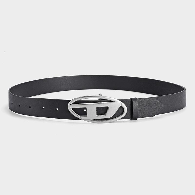 Stylish Pu Leather Casual Belt For Men And Women Versatile Black Jeans Accessory
