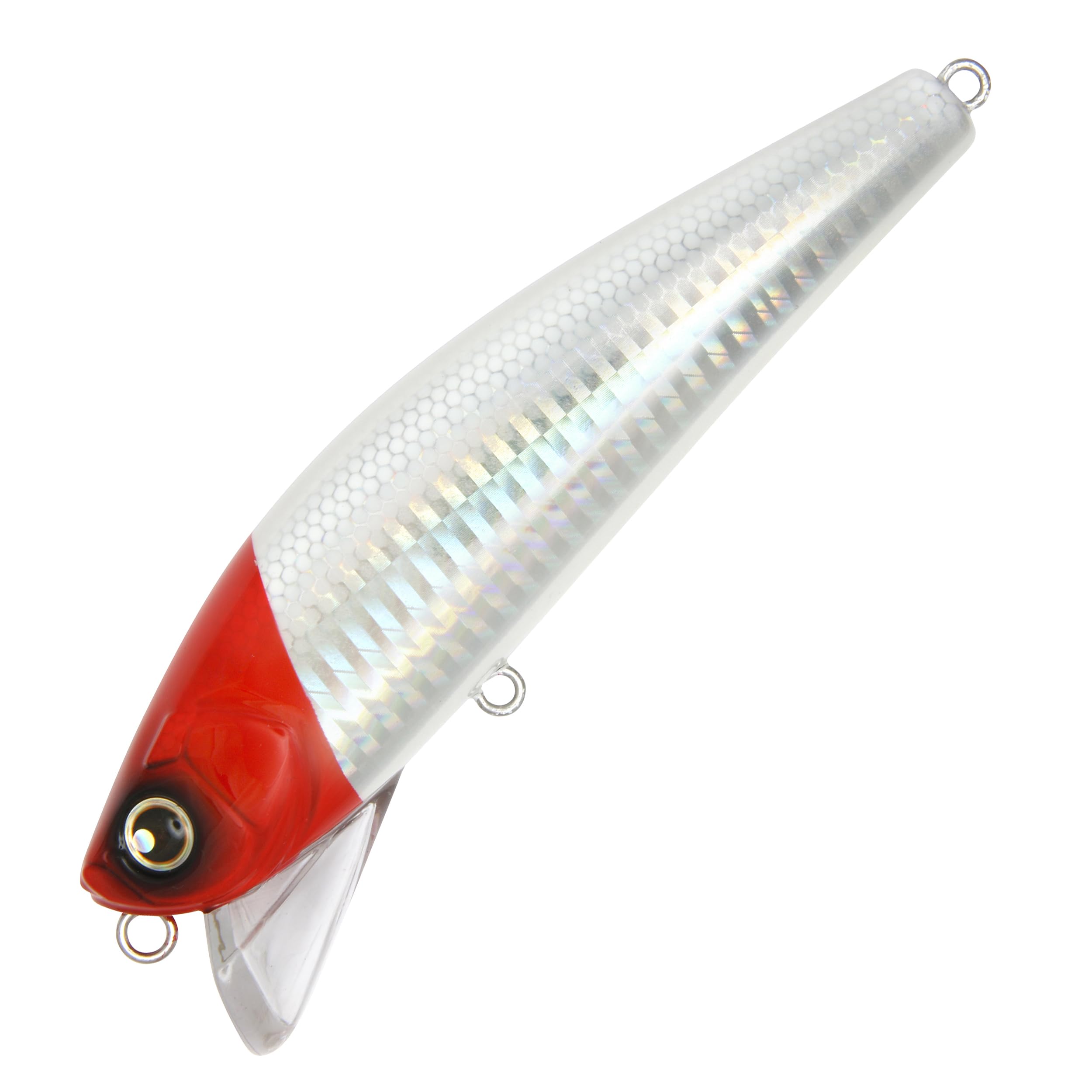 

LONGIN WAKEY BOO 112mm 30g 090T Hologram Red H