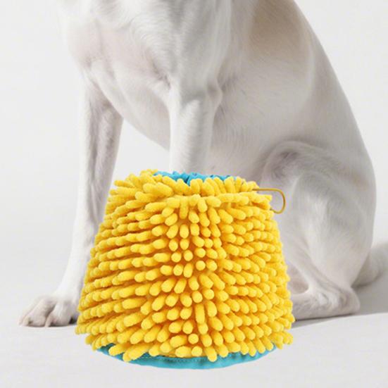 Yousheng 2-in-1 Hunde Pfotenreiniger Tragbarer Trocknerbecher mit integriertem saugfähigem Handtuch Maschinenwaschbar Haustier Fußreiniger Pfotenreinigungswerkzeug für Schlamm Schmutz Sand