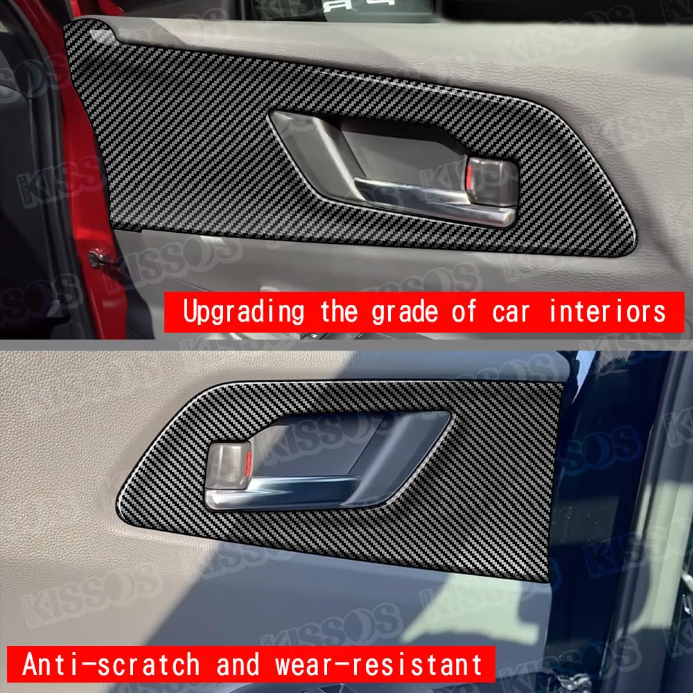 Prius 60 Series Inner Door Handle Panel Interior Panel Interior Parts Custom Garnish Exclusive Design External Product (Carbon Style)