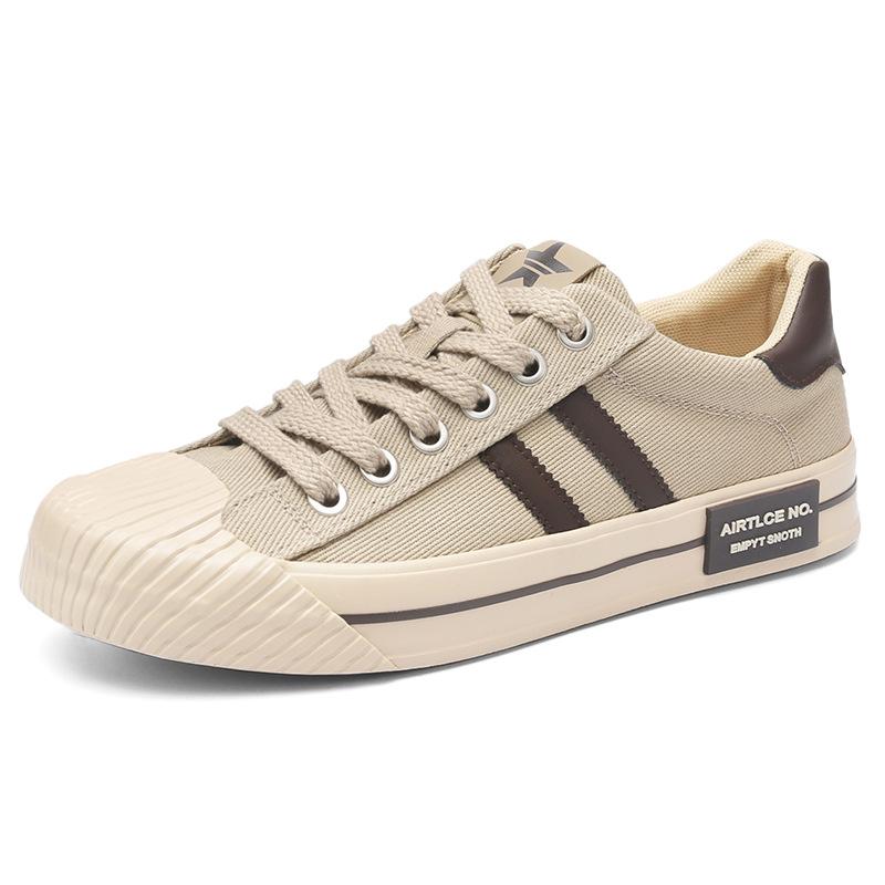 New Men's Shoes In Summer Korean Version of Joker Fashion Niche Casual Men's Shoes Flat Bottom Low-cut Lace-up Comfortable Men's Shoes.