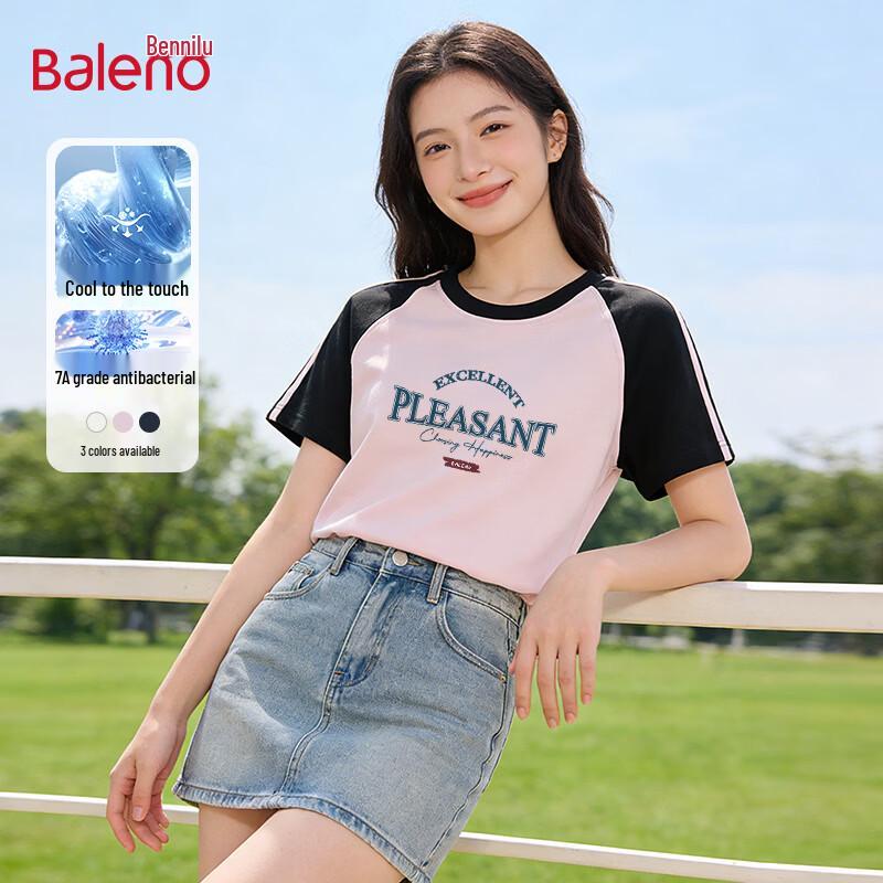 Baleno Women s Colorblock Short Sleeve T-Shirt L