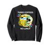SpongeBob SquarePants Three Coffees No Lunch Cool Style Sweatshirt