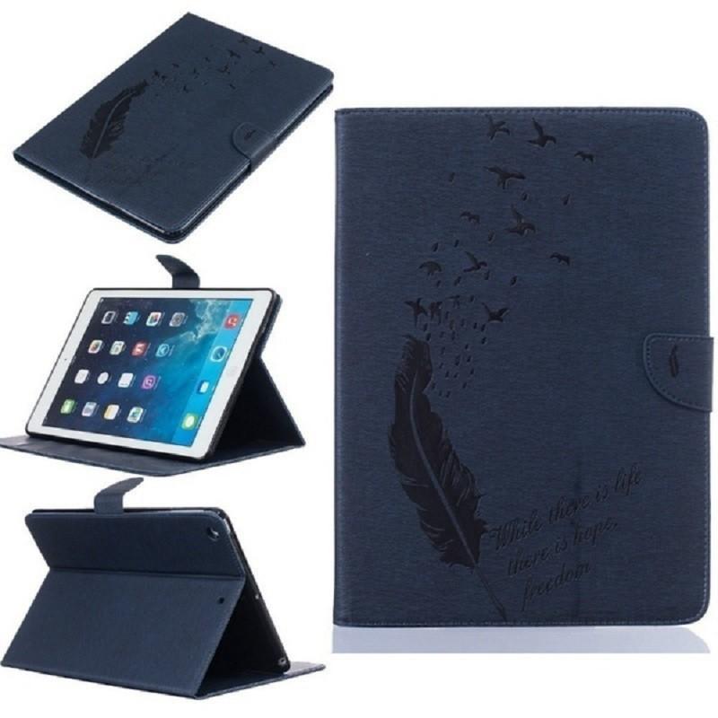 Premium Quality Fashion Embossed Feather Stand Magnetic Smart Tablet Case Cover For Apple Ipad With Timeless Design And Versatile Fit