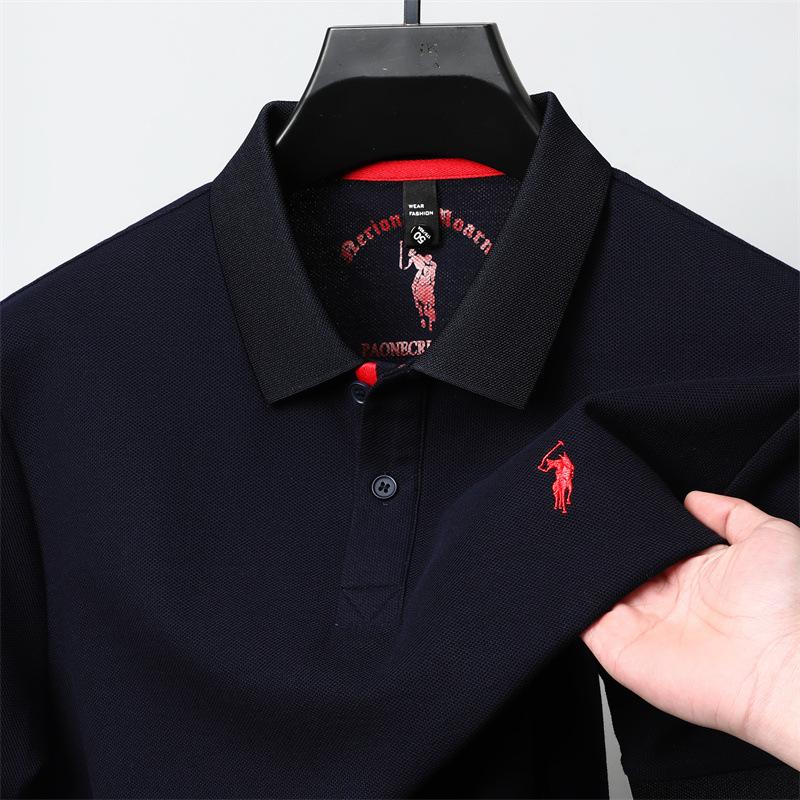 

Чоловіча футболка з короткими рукавами та повсякденним коміром Paul Polo 2XL