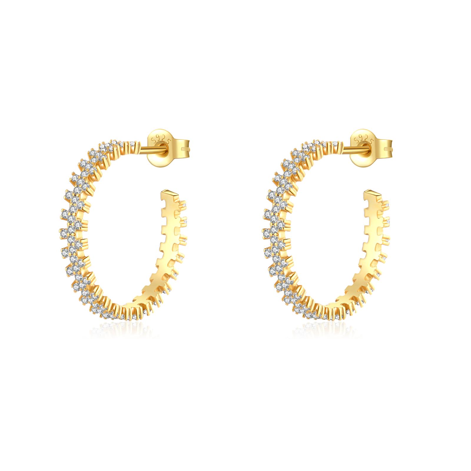 

ANDYWEN, стерлингового серебра 925 пробы, крестик, циркон, CZ, зажимы для пирсинга Huggies, рок-панк, женские роскошные ювелирные изделия, подарок M