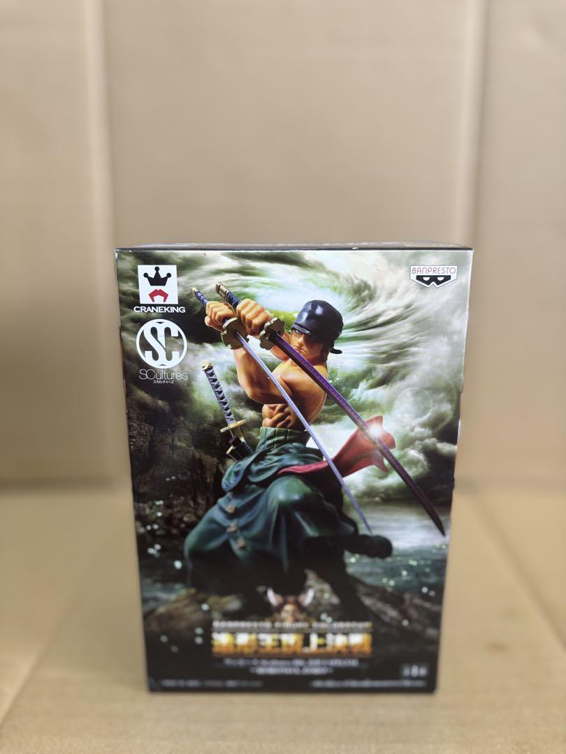 

[USED] Only one figure left in the popular Sculpting King Summit Battle One Piece Roronoa Zoro figure