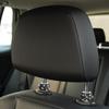 4PCS Bling Car Headrest Collars, Crystal Rhinestone Vehicle Head Rest Collars Decorative Rings, Diamond Automotive Seat Interior Charms Accessories,